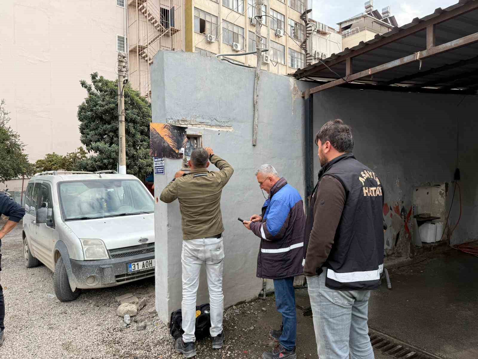 Hatay’da otopark ve oto yıkamalara yönelik uygulamada 10 işyeri denetlendi
