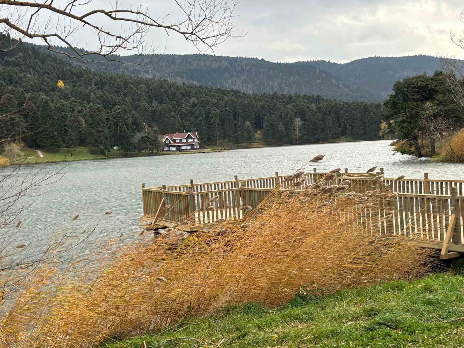 Bolu’da kuvvetli rüzgar etkili oluyor
