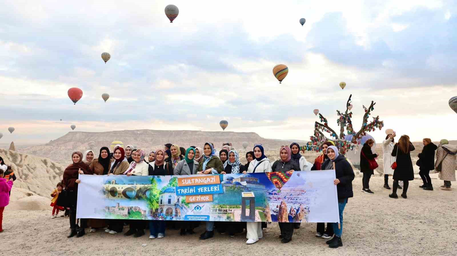 Sultangazililerin rotası Nevşehir oldu
