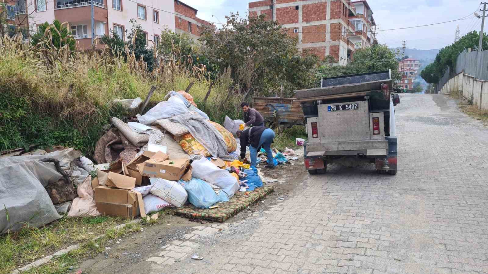 Bulancak’ta günde 50 ton çöp toplanıyor
