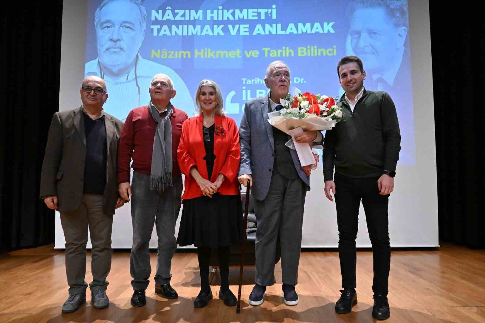 Şişli’de Prof. Dr. İlber Ortaylı, Nazım Hikmet’i anlattı
