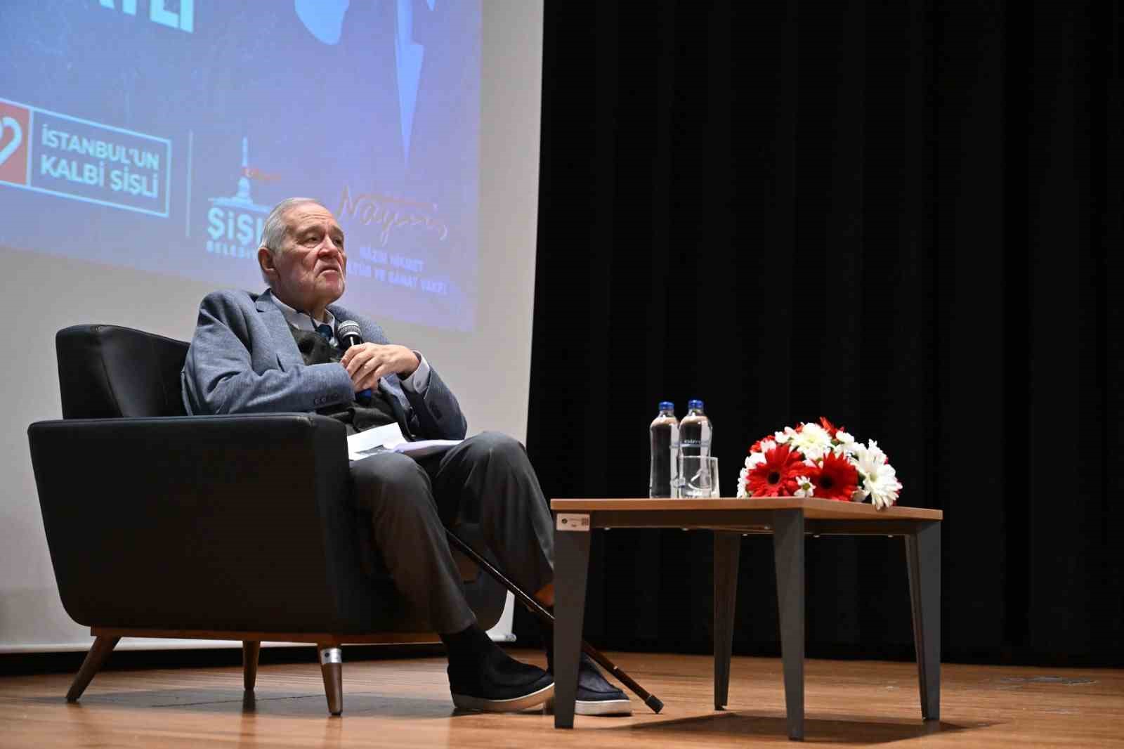 Şişli’de Prof. Dr. İlber Ortaylı, Nazım Hikmet’i anlattı
