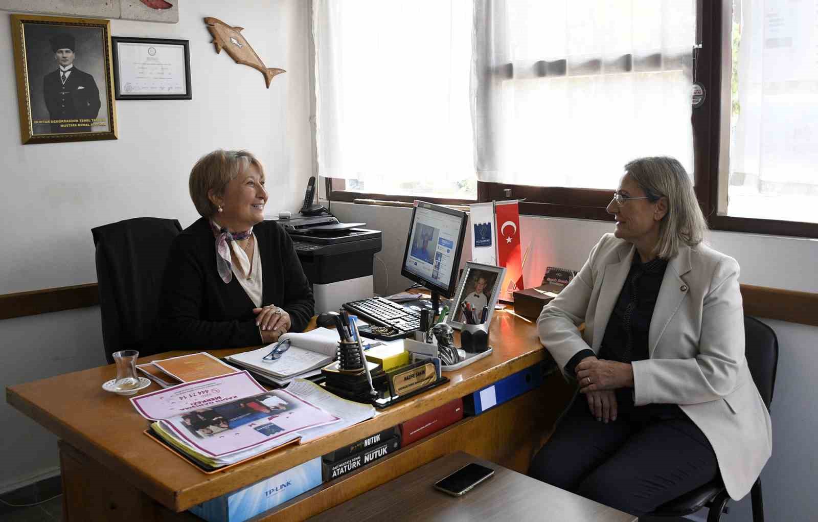 Kuşadası Belediyesi kadına yönelik şiddete karşı mücadele çalışmalarını sürdürüyor
