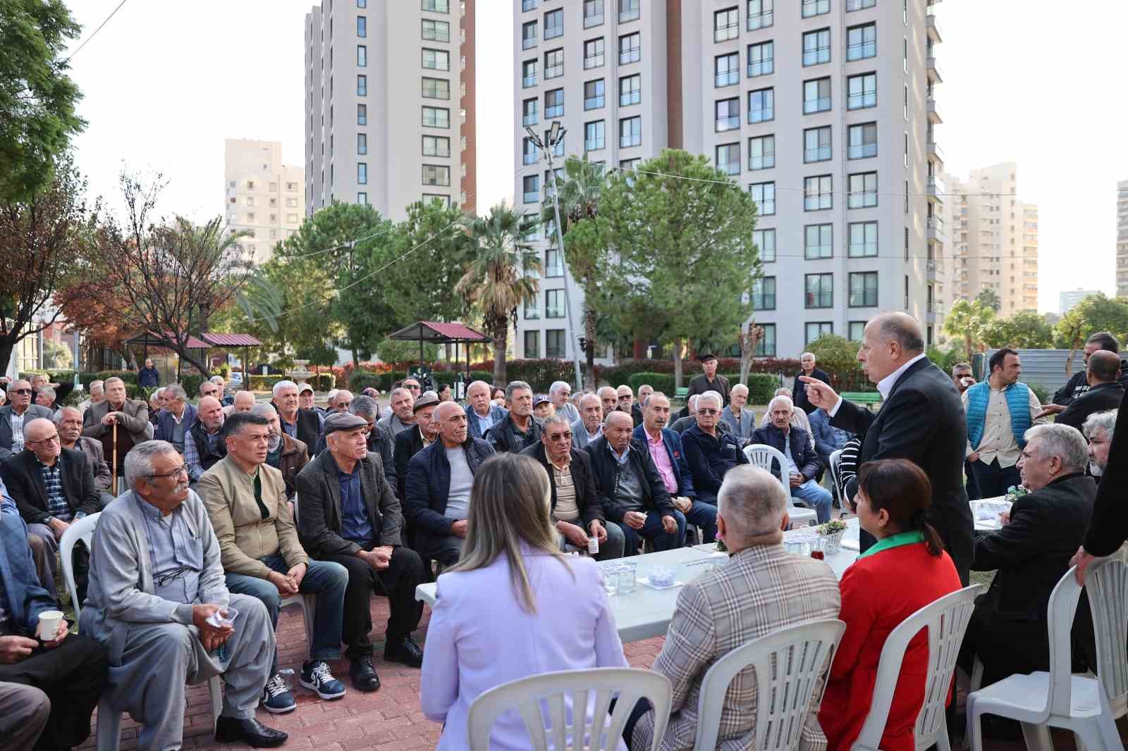 Başkan Demirçalı, Kışla Mahallesi sakinleriyle bir araya geldi
