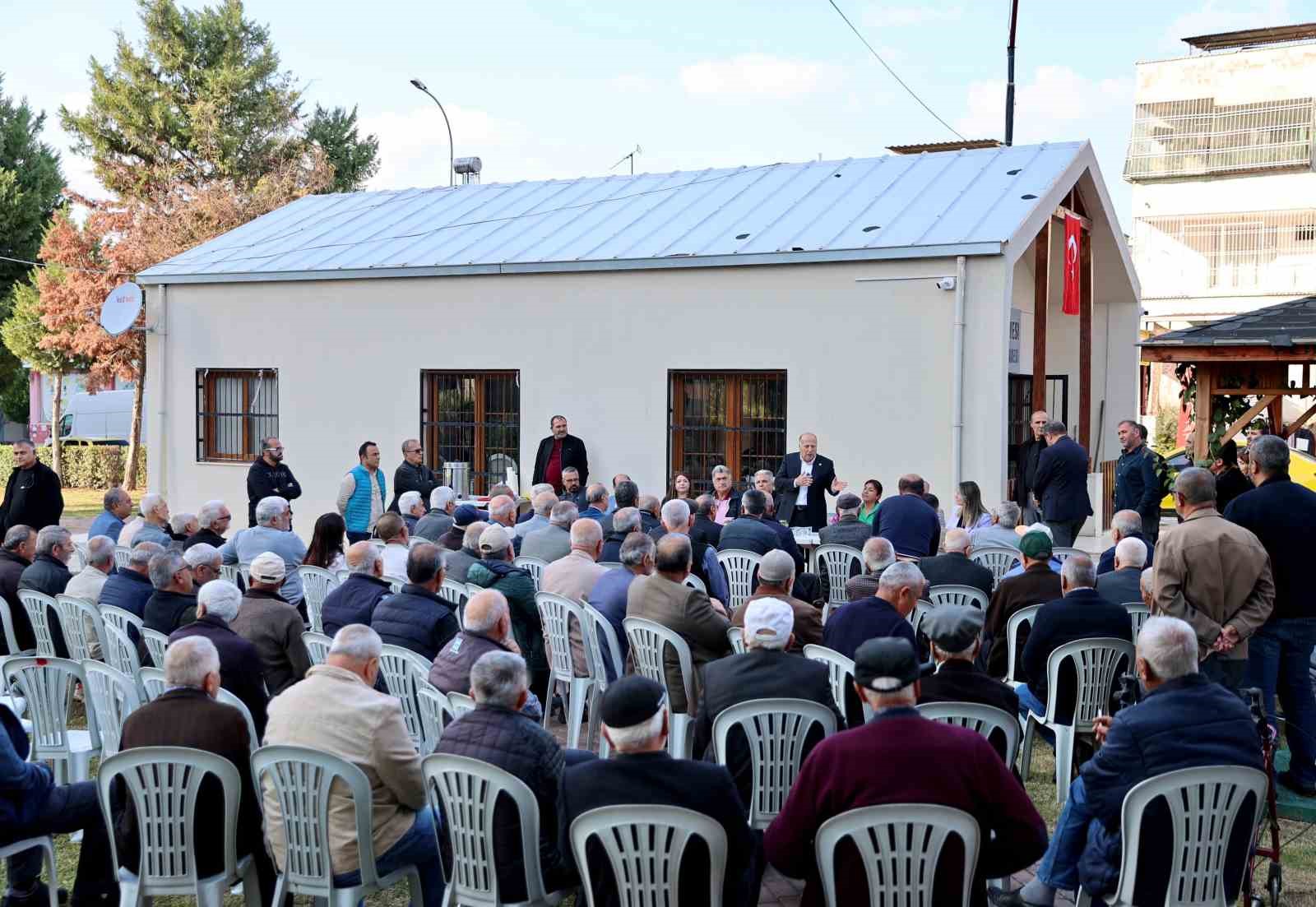 Başkan Demirçalı, Kışla Mahallesi sakinleriyle bir araya geldi
