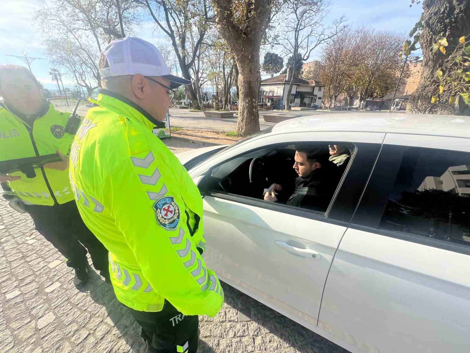 Sinop’ta trafik denetimleri sıklaştı
