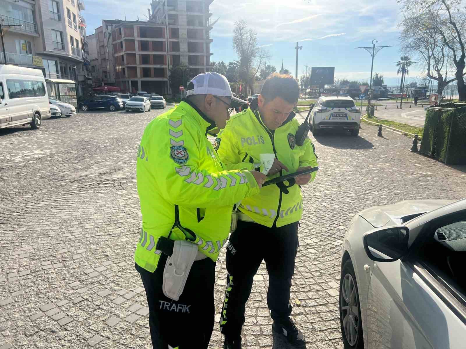 Sinop’ta trafik denetimleri sıklaştı
