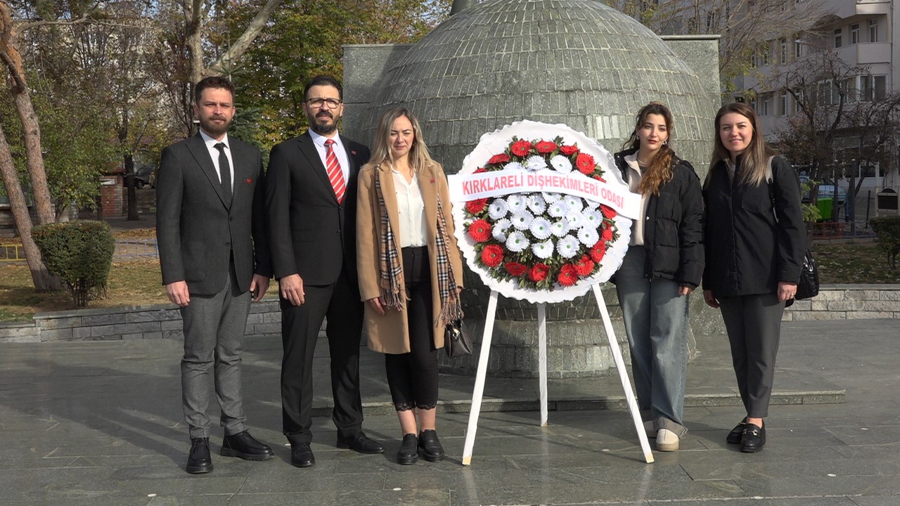 Kırklareli’nde Dünya Diş Hekimliği Günü törenlerle kutlanıyor
