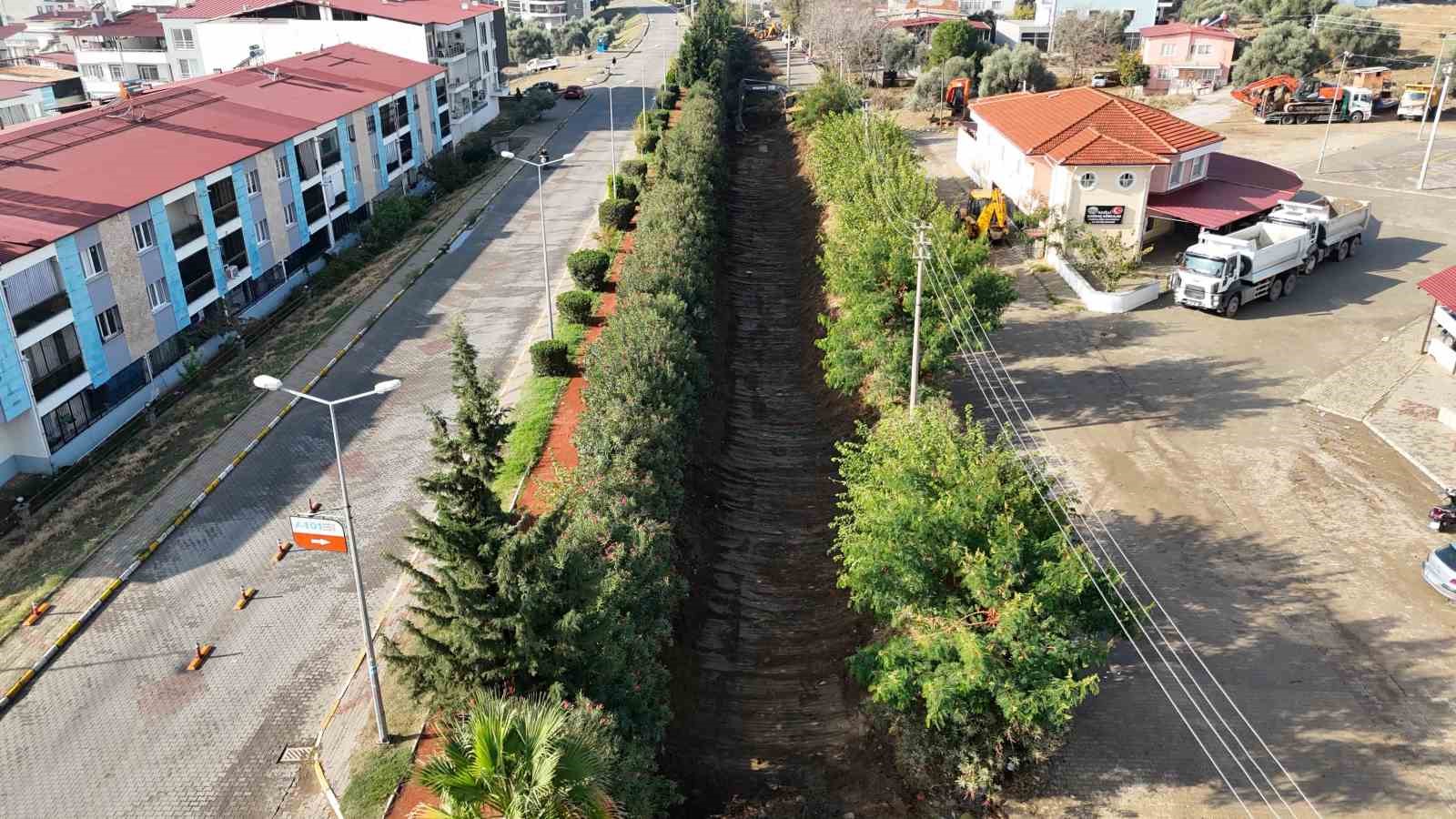 Nazilli’de dere yatakları temizleniyor
