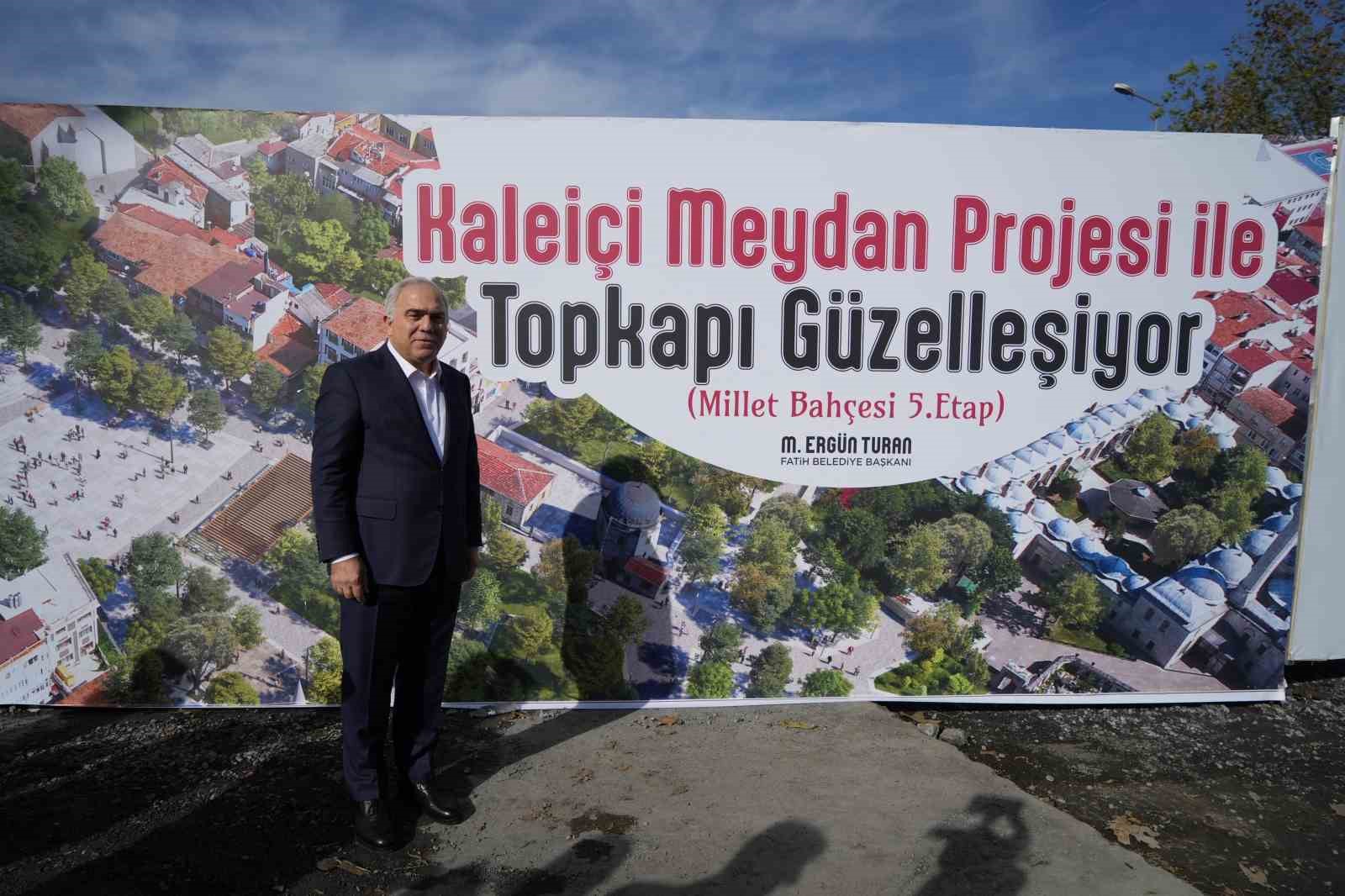 İstanbul’da Topkapı Kaleiçi Meydanı yeniden hayat bulacak
