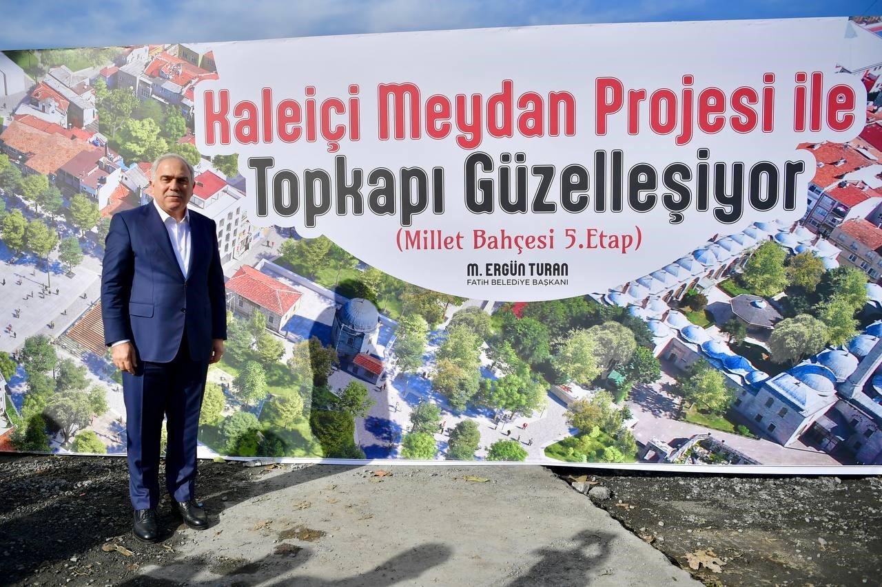 İstanbul’da Topkapı Kaleiçi Meydanı yeniden hayat bulacak
