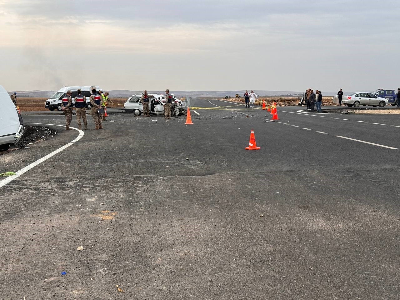 Şanlıurfa’da trafik kazası: 1 ölü, 3 yaralı
