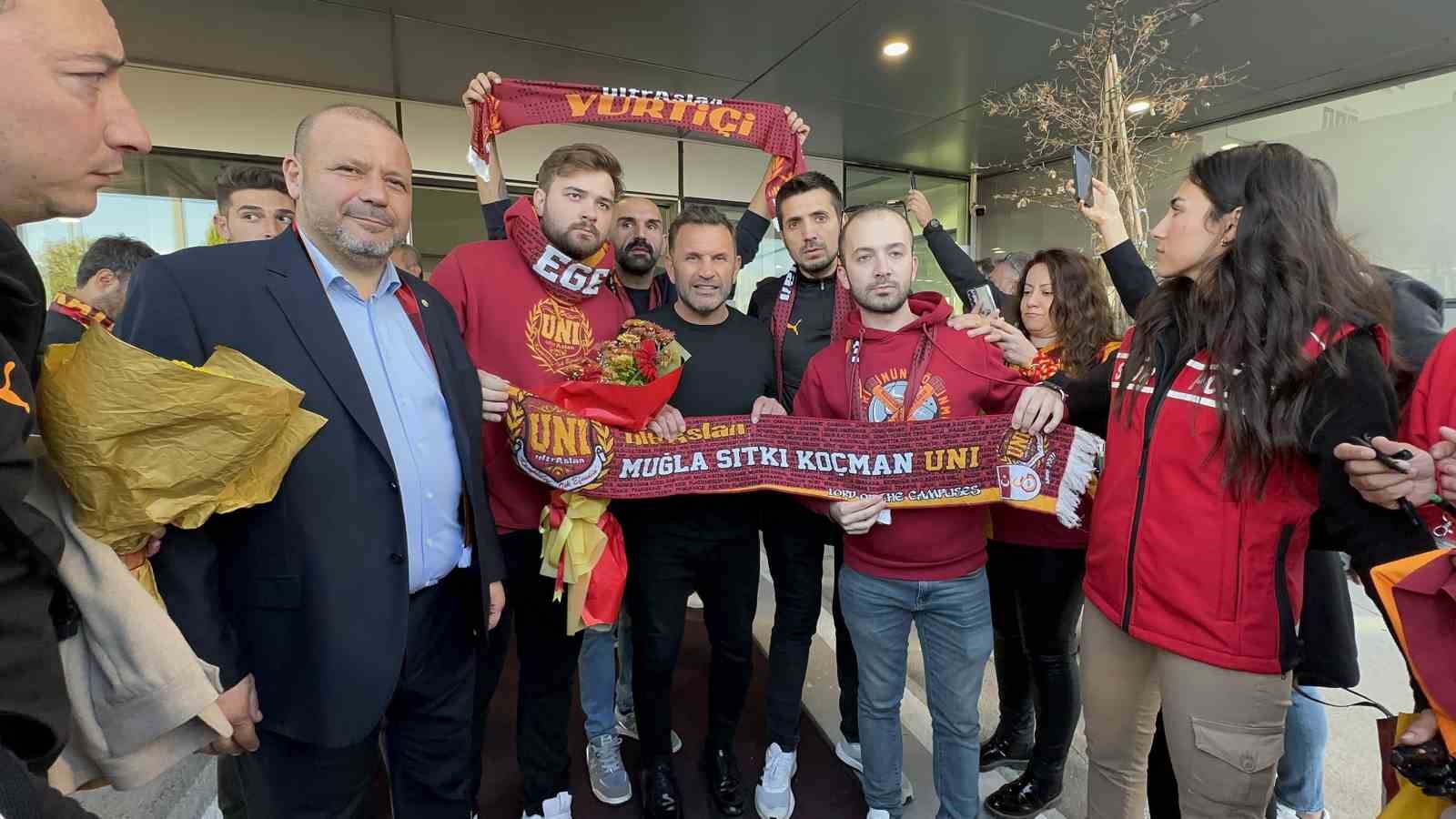 Galatasaray’a Bodrum’da coşkulu karşılama
