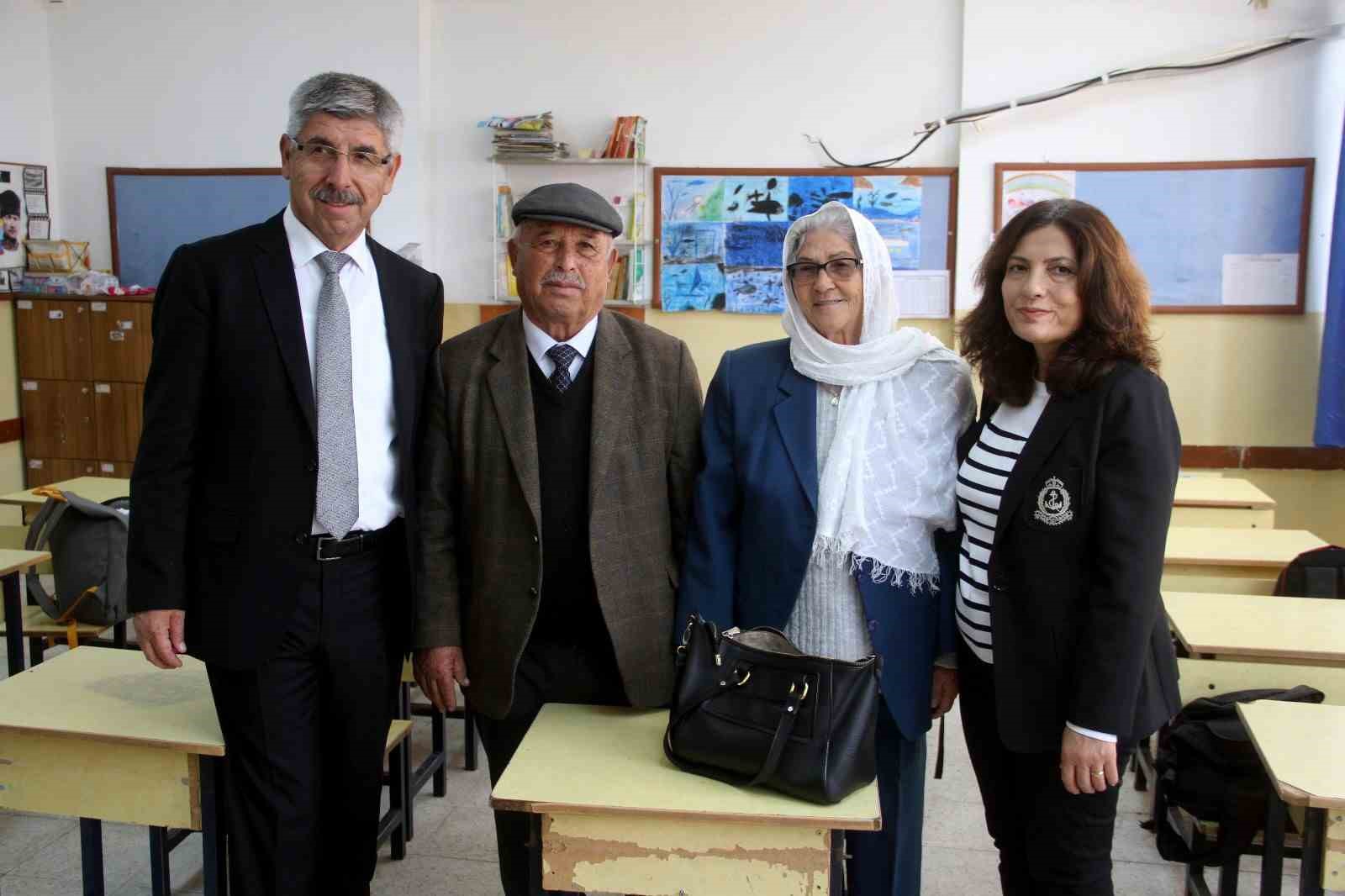 MSKÜ Rektörü Kaçar, mezun olduğu okulda kariyer planlama günlerine katıldı
