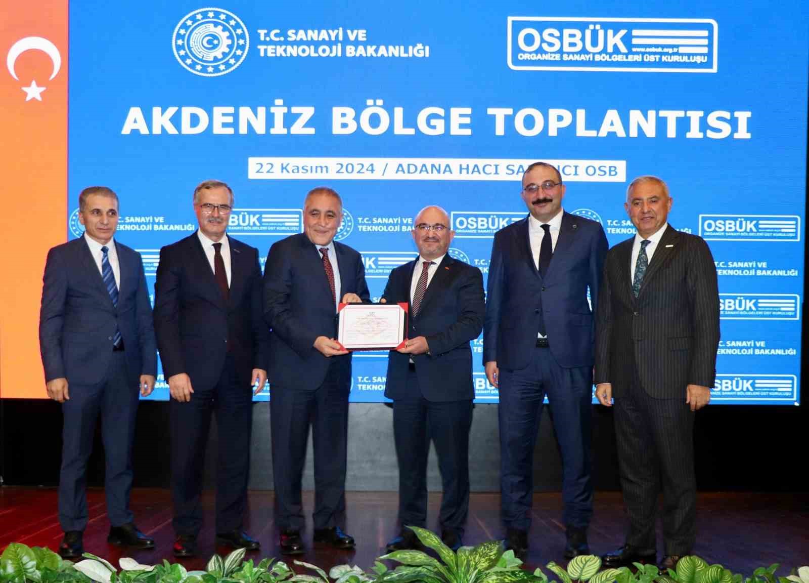 TSE, Yeşil OSB ve Su Verimliliği Yönetim Sistemi süreçlerini başarıyla tamamlayan OSB’leri belgelendirdi
