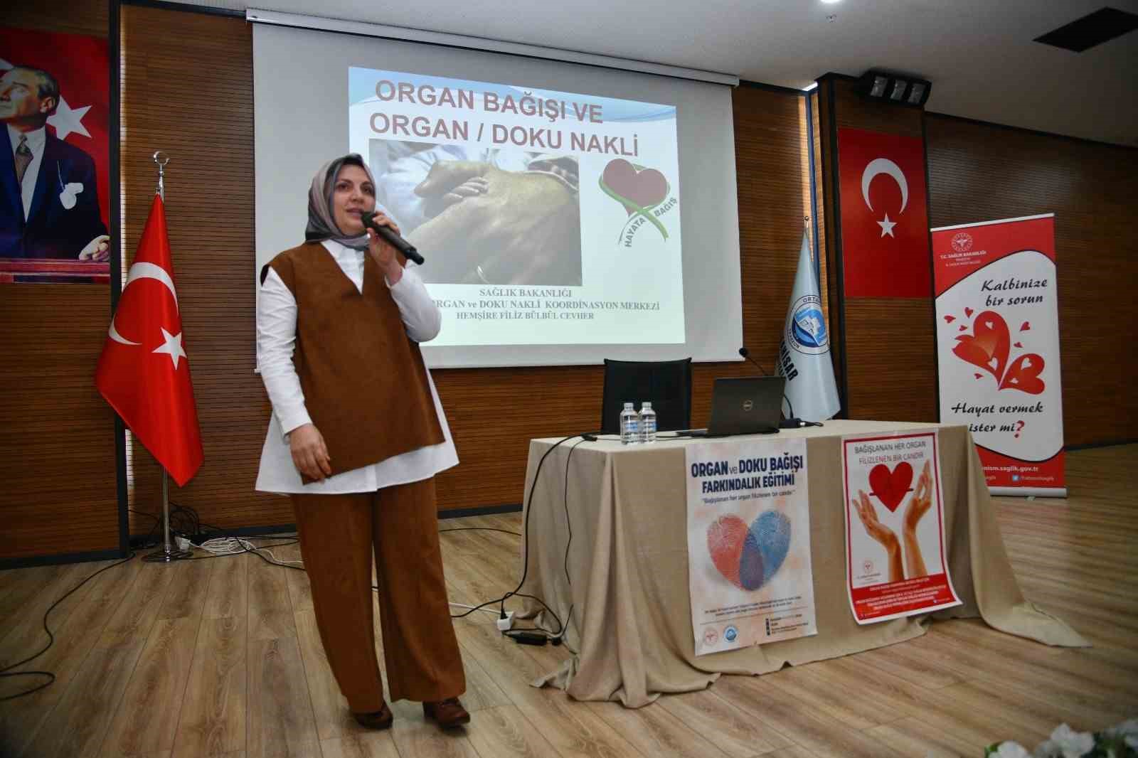 Trabzon’da Organ ve Doku Bağışı eğitimi verildi
