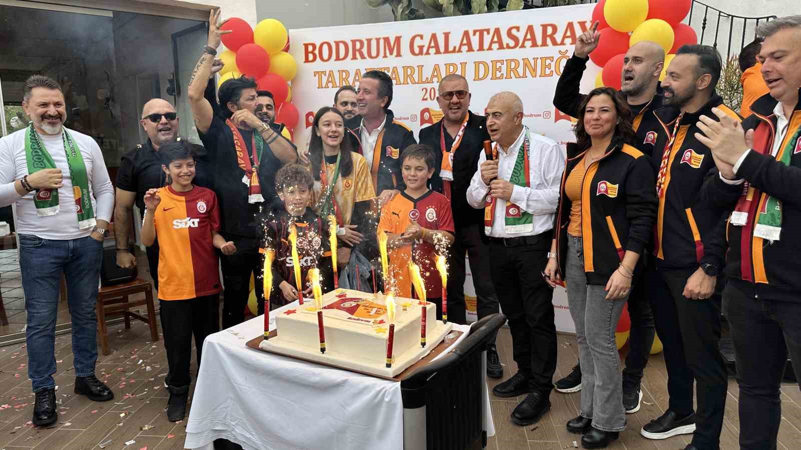 Bodrum Galatasaray Taraftarları Derneği lokali törenle açıldı
