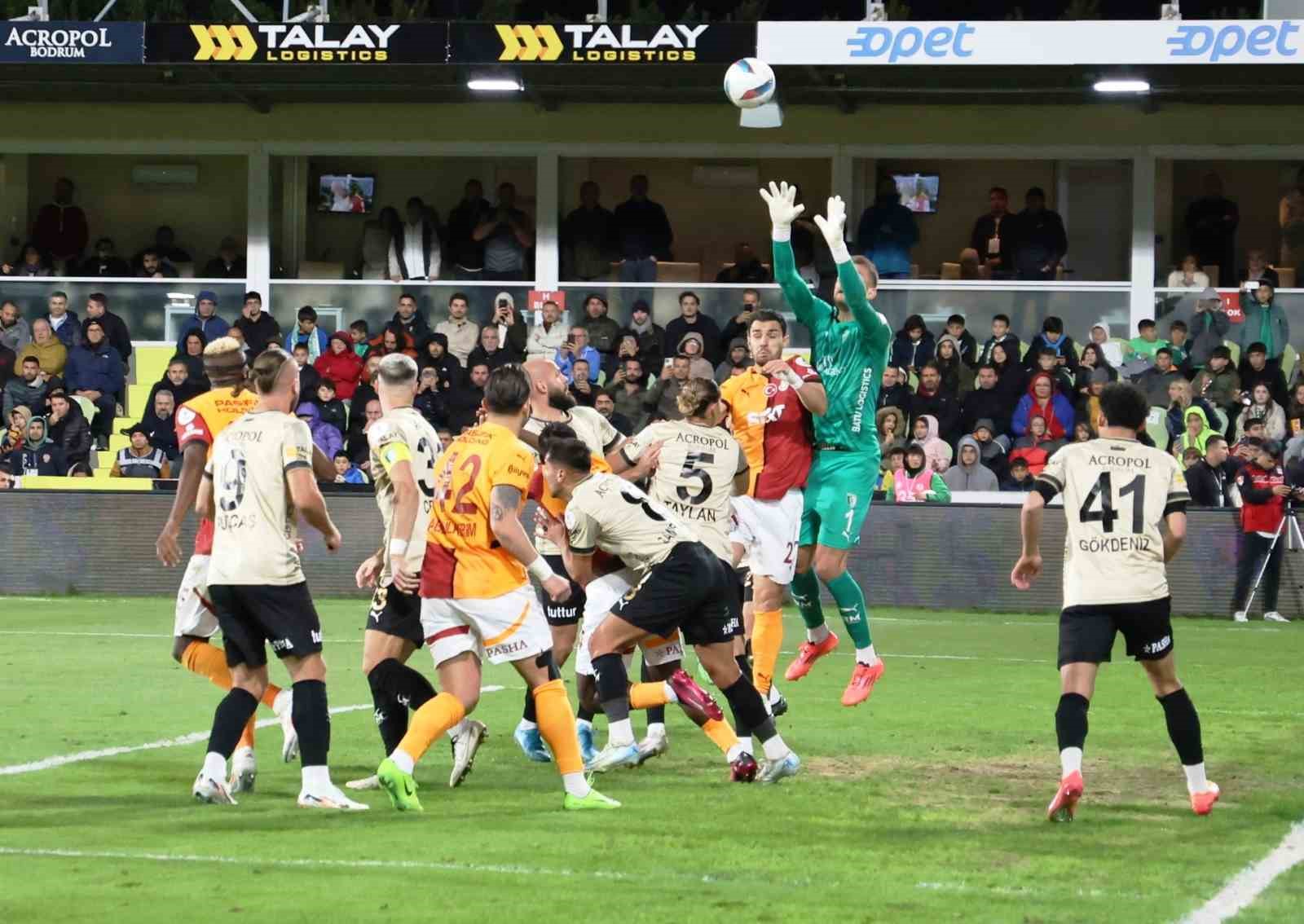 Trendyol Süper Lig: Bodrum FK: 0 - Galatasaray: 1 (Maç sonucu)
