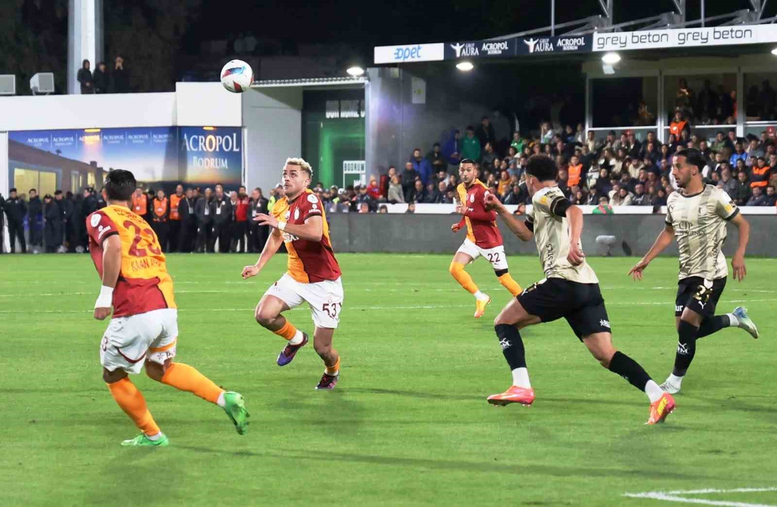 Trendyol Süper Lig: Bodrum FK: 0 - Galatasaray: 1 (Maç sonucu)
