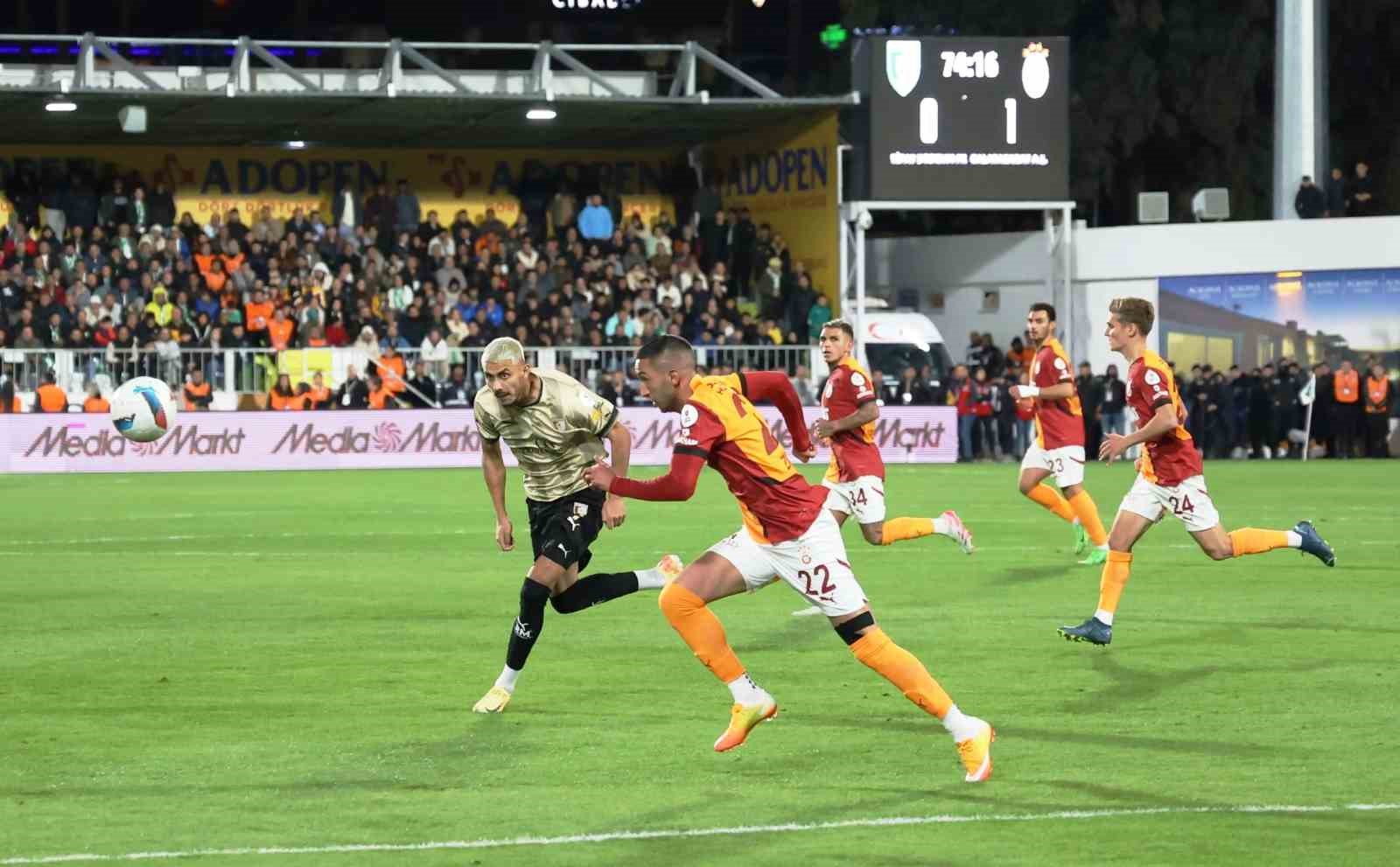 Trendyol Süper Lig: Bodrum FK: 0 - Galatasaray: 1 (Maç sonucu)
