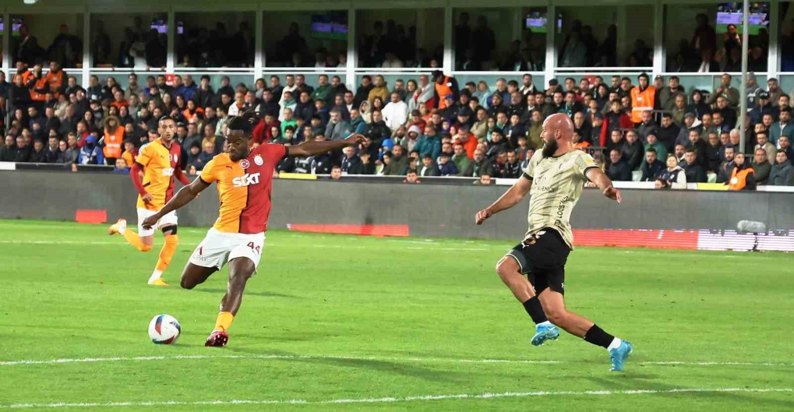 Trendyol Süper Lig: Bodrum FK: 0 - Galatasaray: 1 (Maç sonucu)
