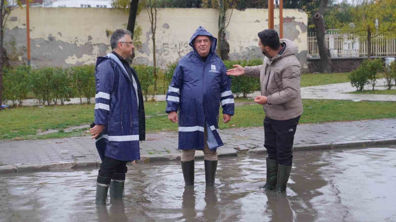 BASKİ,yağışa karşı teyakkuzda
