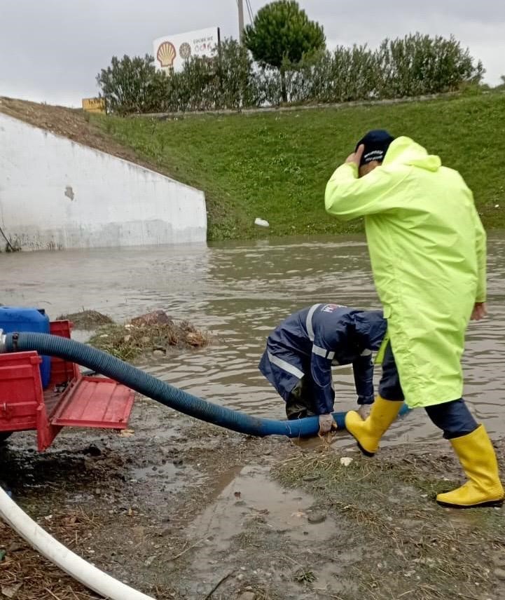 BASKİ,yağışa karşı teyakkuzda
