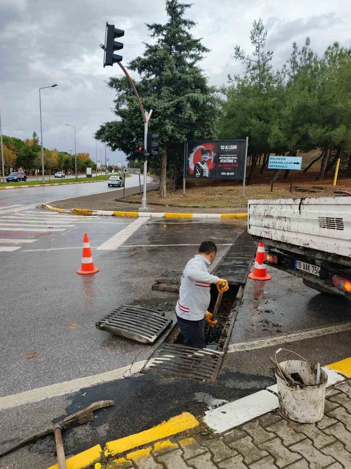 BASKİ,yağışa karşı teyakkuzda
