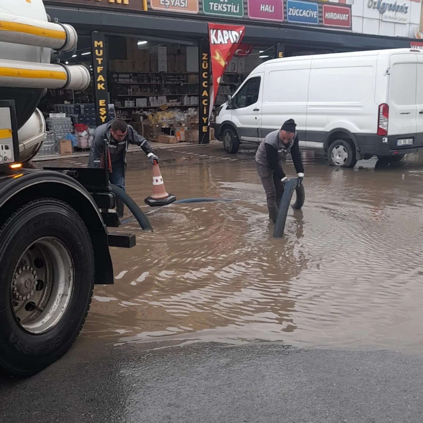 BASKİ,yağışa karşı teyakkuzda
