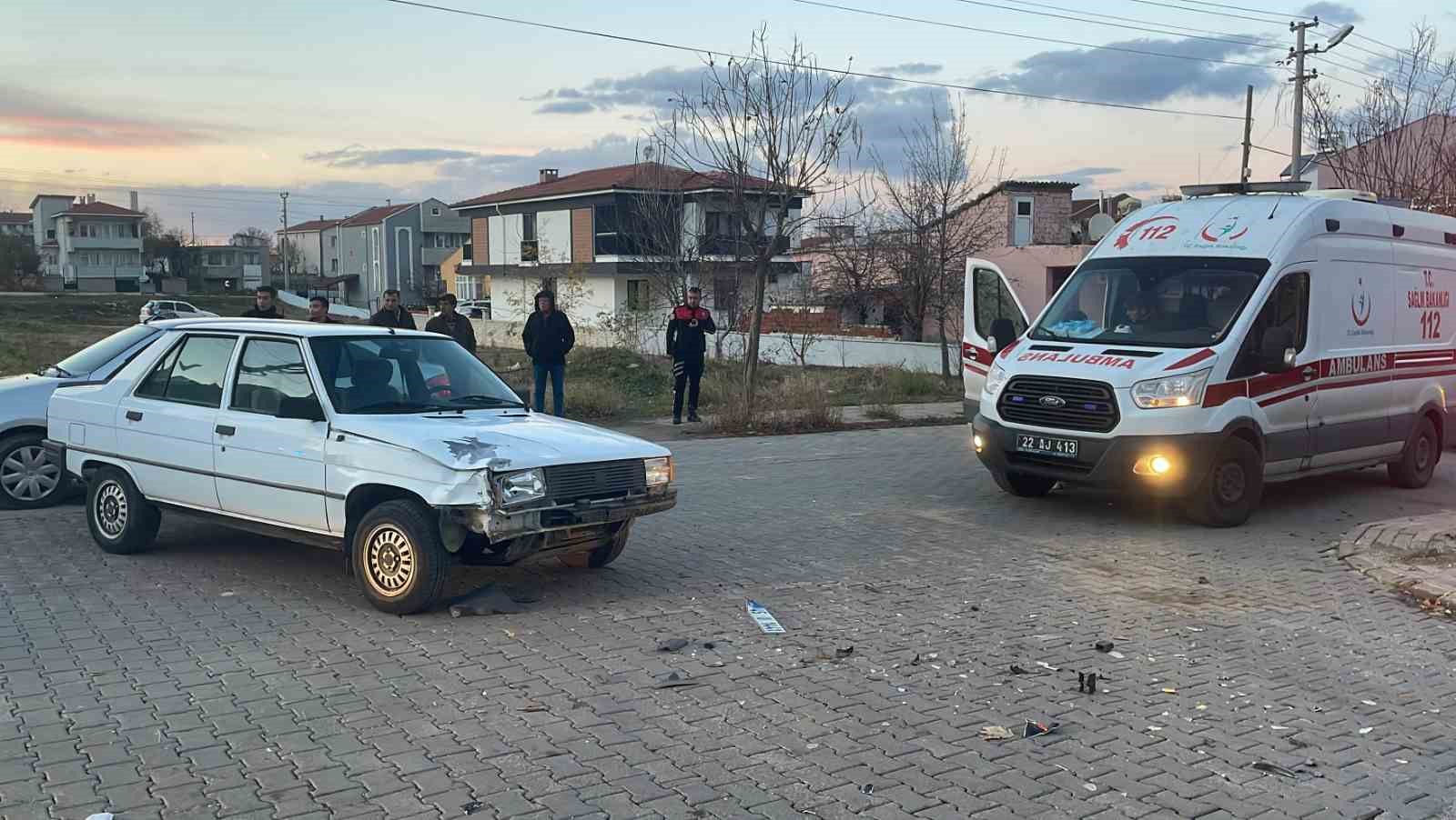 Arkadaşıyla kaza yaralandı, polise sarılıp gözyaşı döktü
