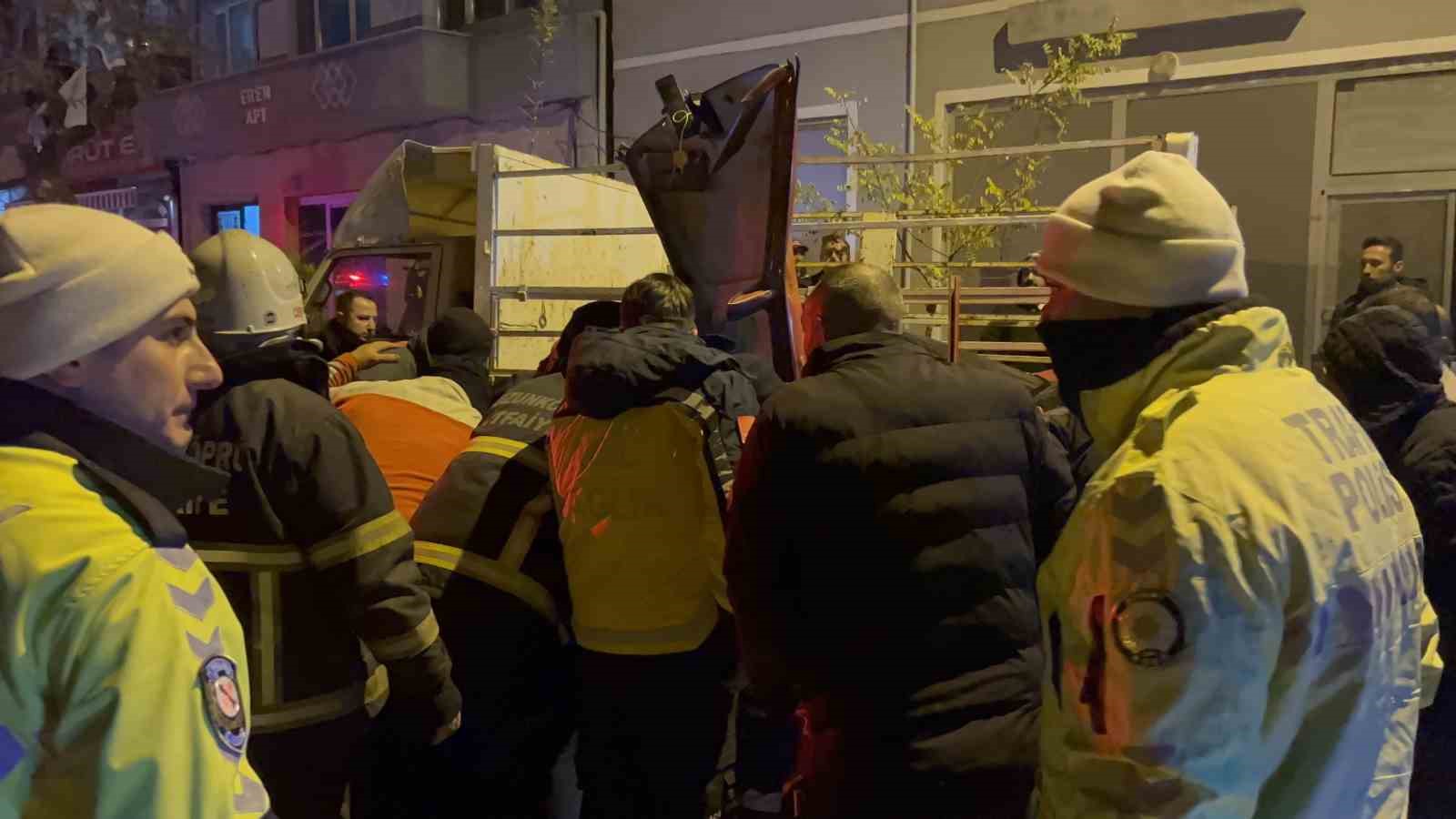 Edirne’de zincirleme trafik kazası: 1 Yaralı
