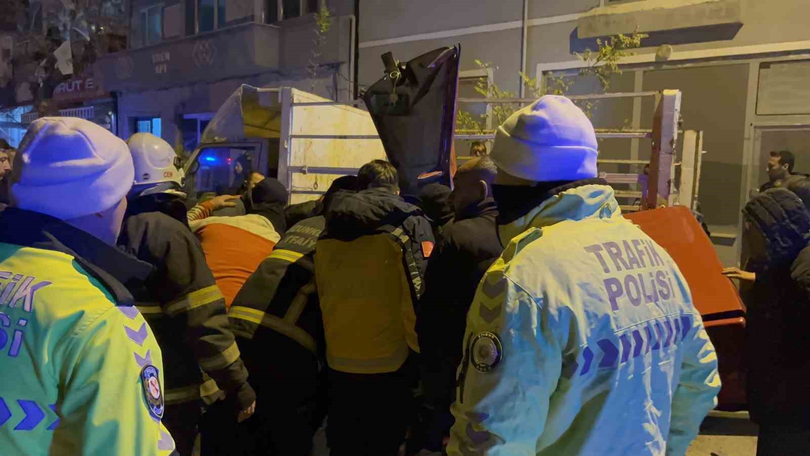 Edirne’de zincirleme trafik kazası: 1 Yaralı
