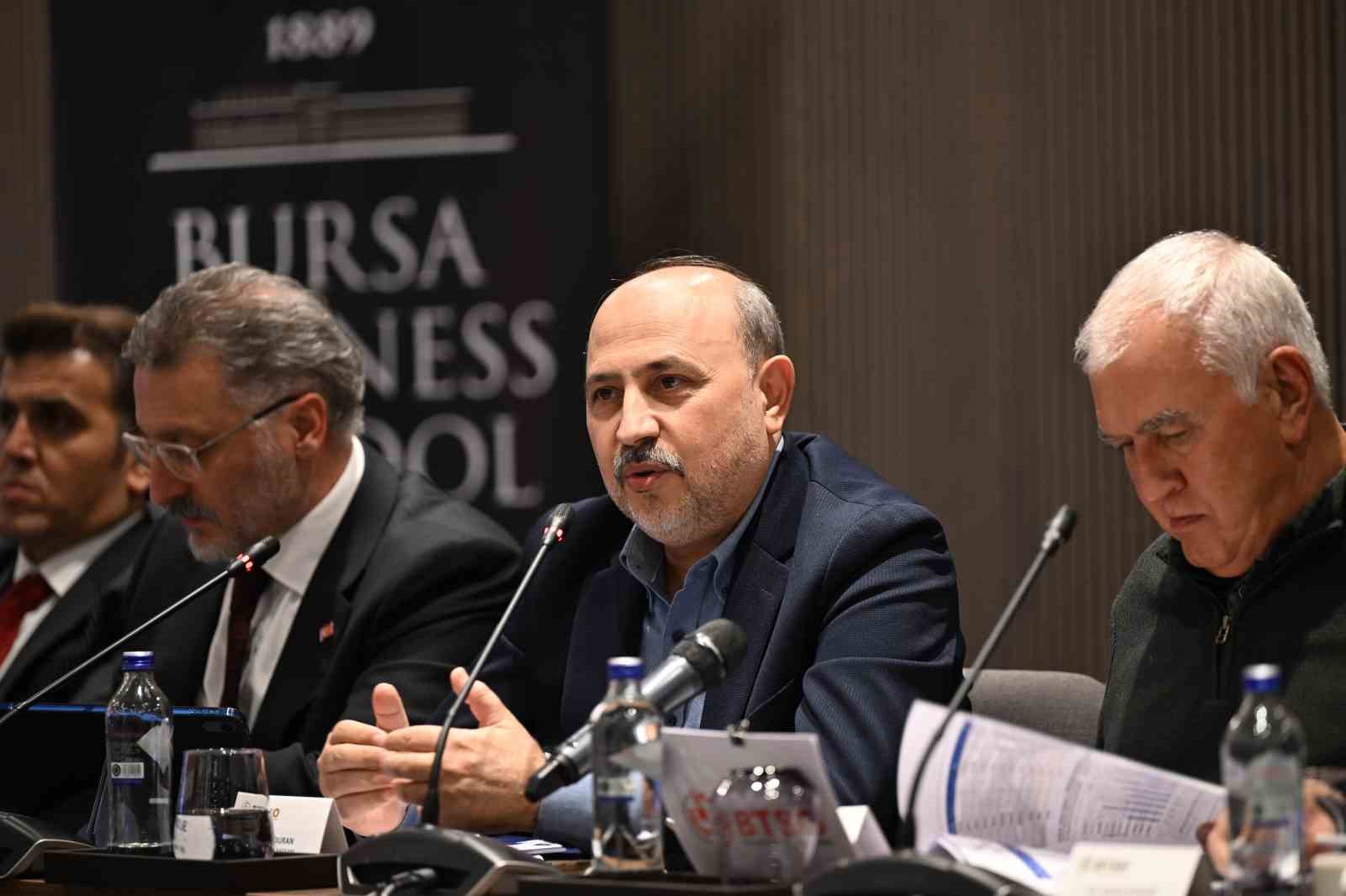 BTSO Kimya Konseyi Bursa Business School’da buluştu
