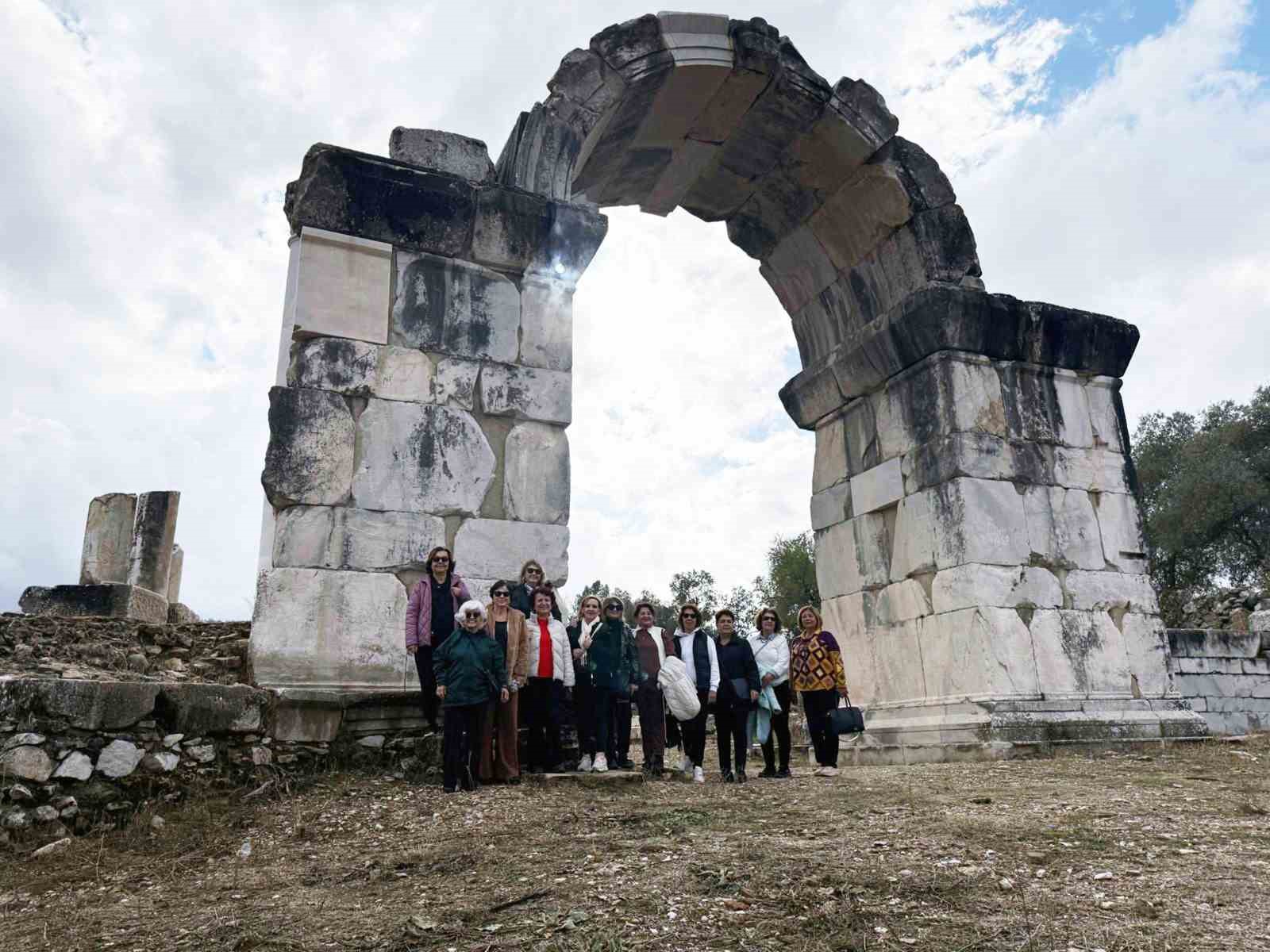 Öğretmenler Stratonikeia’yı gezdi
