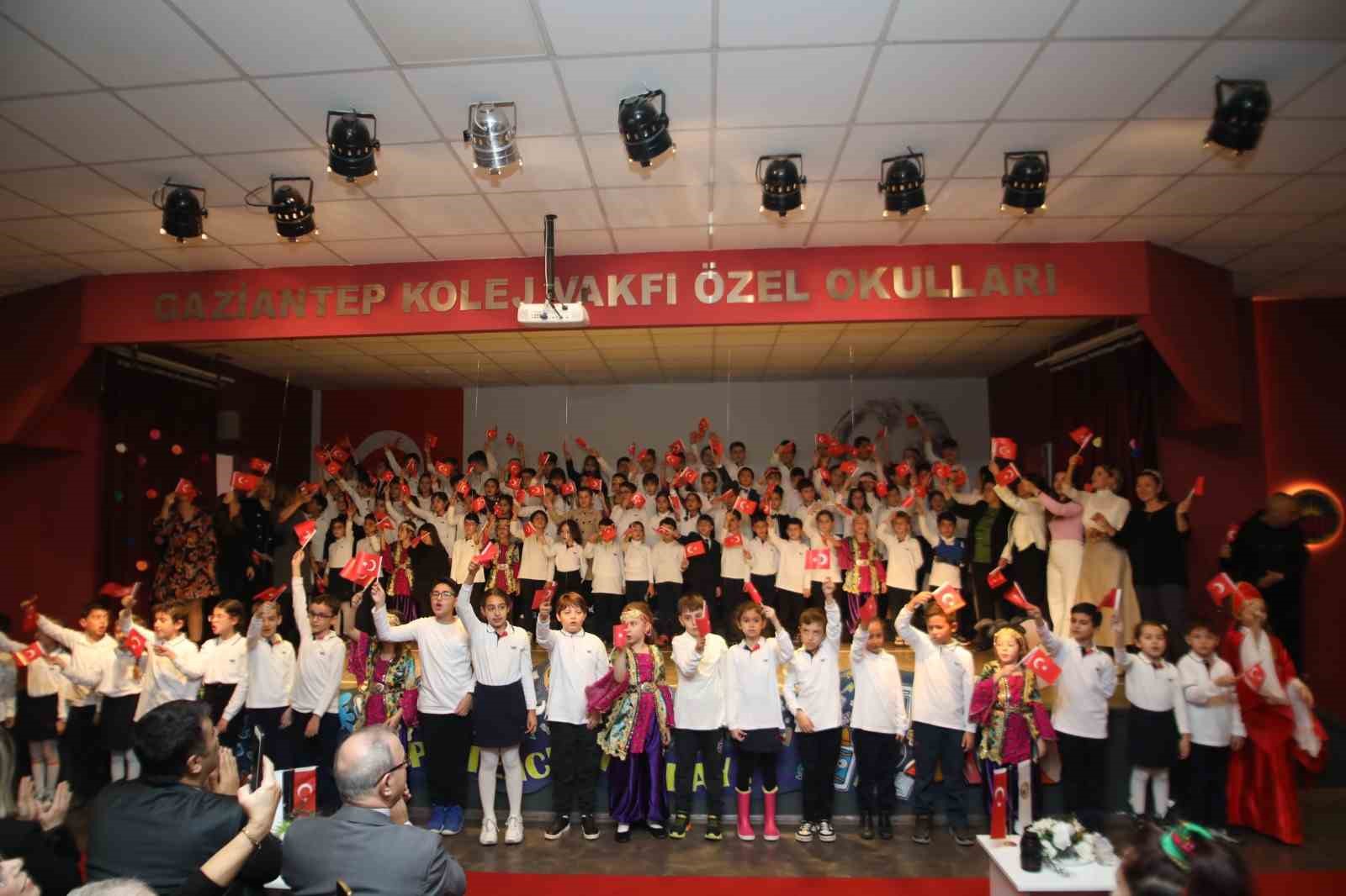 Gaziantep Kolej Vakfı’nda 24 Kasım’a anlamlı kutlama
