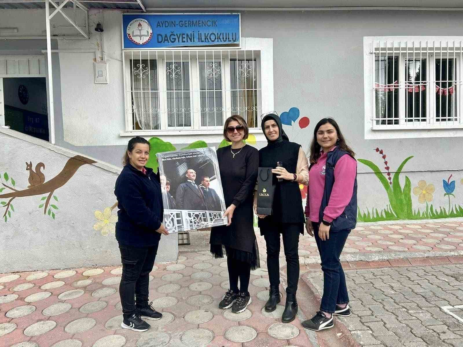 Germencik Belediyesi’nden anlamlı Öğretmenler Günü hediyesi
