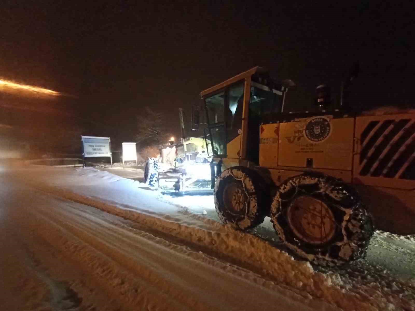 169 mahalle yolu ulaşıma açıldı
