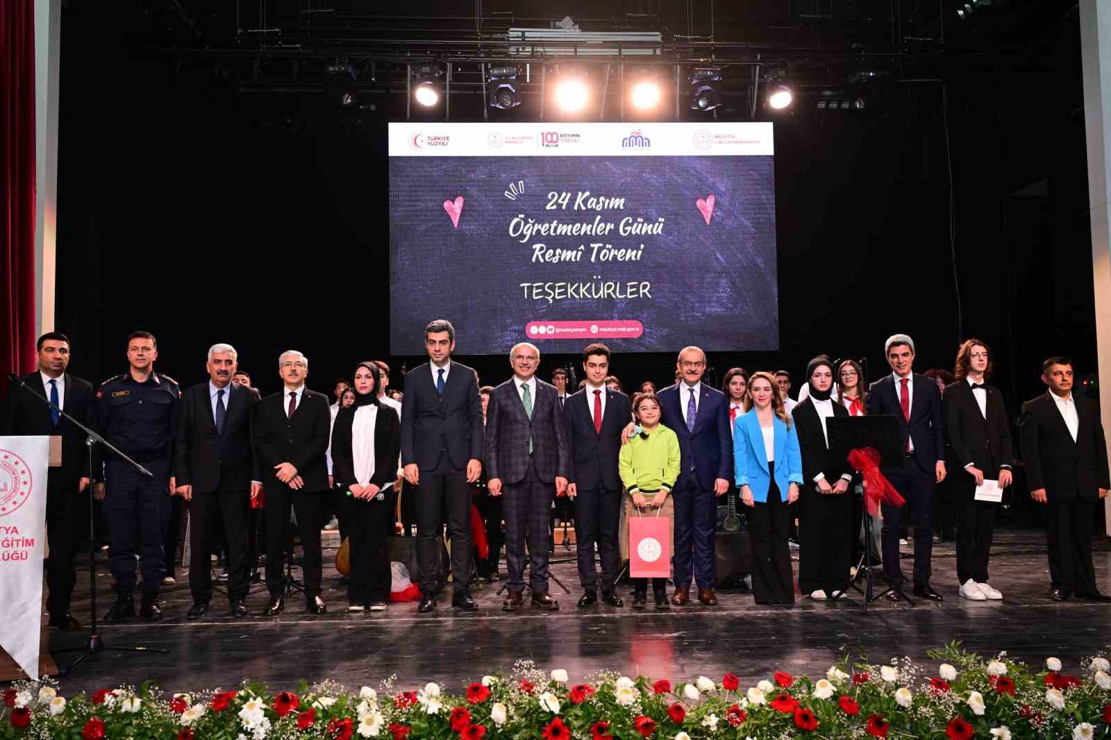 Malatya’da 24 Kasım Öğretmenler Günü etkinliği
