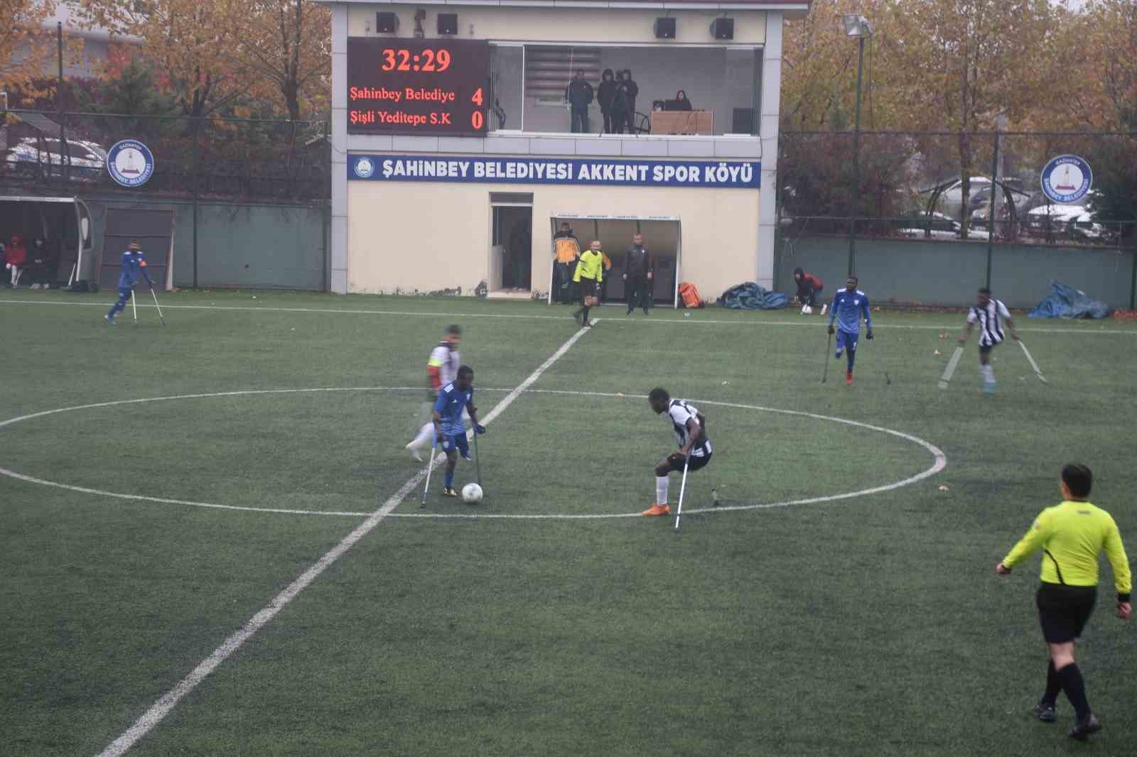 Şahinbey Ampute, sezona galibiyetle başladı: 5-0
