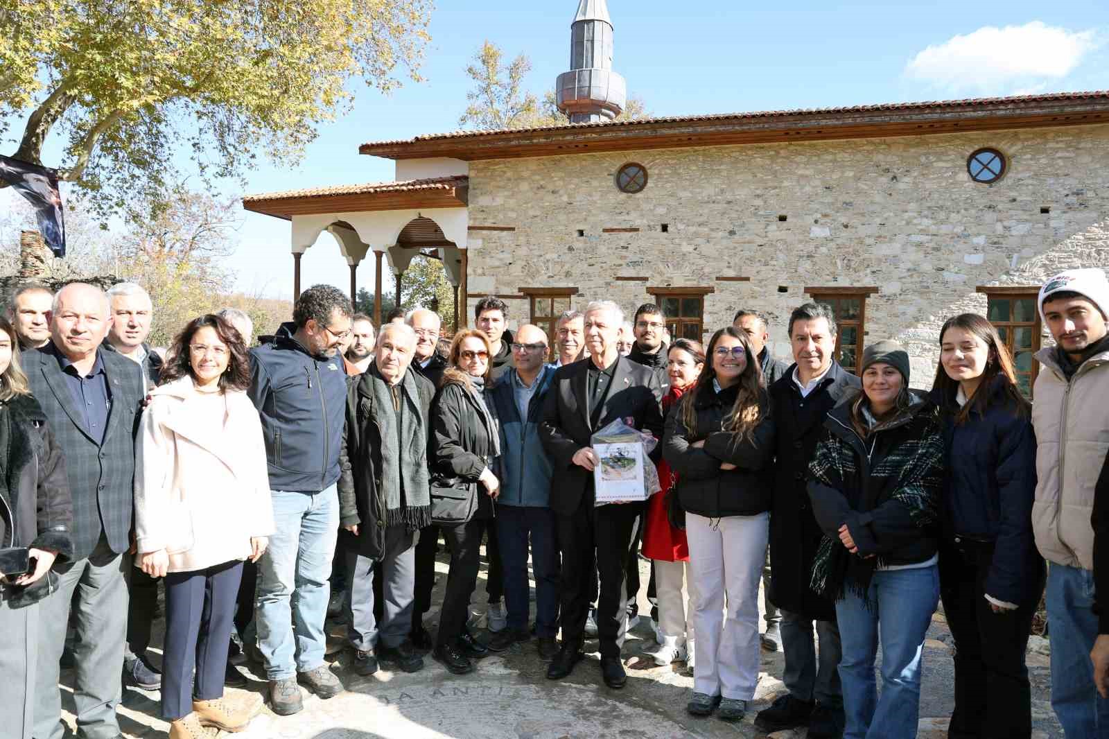 Tarihi Kentler Birliği üyeleri Stratonikeia’yı gezdi
