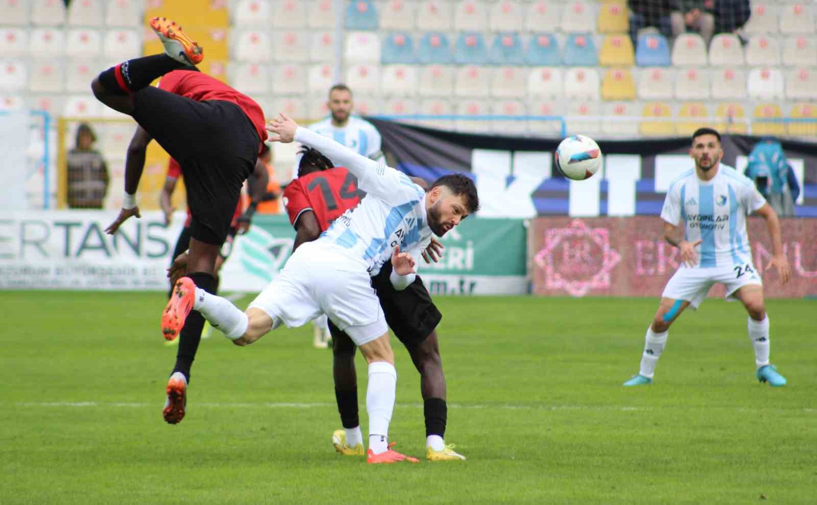 Trendyol 1. Lig:  Erzurumspor FK: 1 - Fatih Karagümrük: 3
