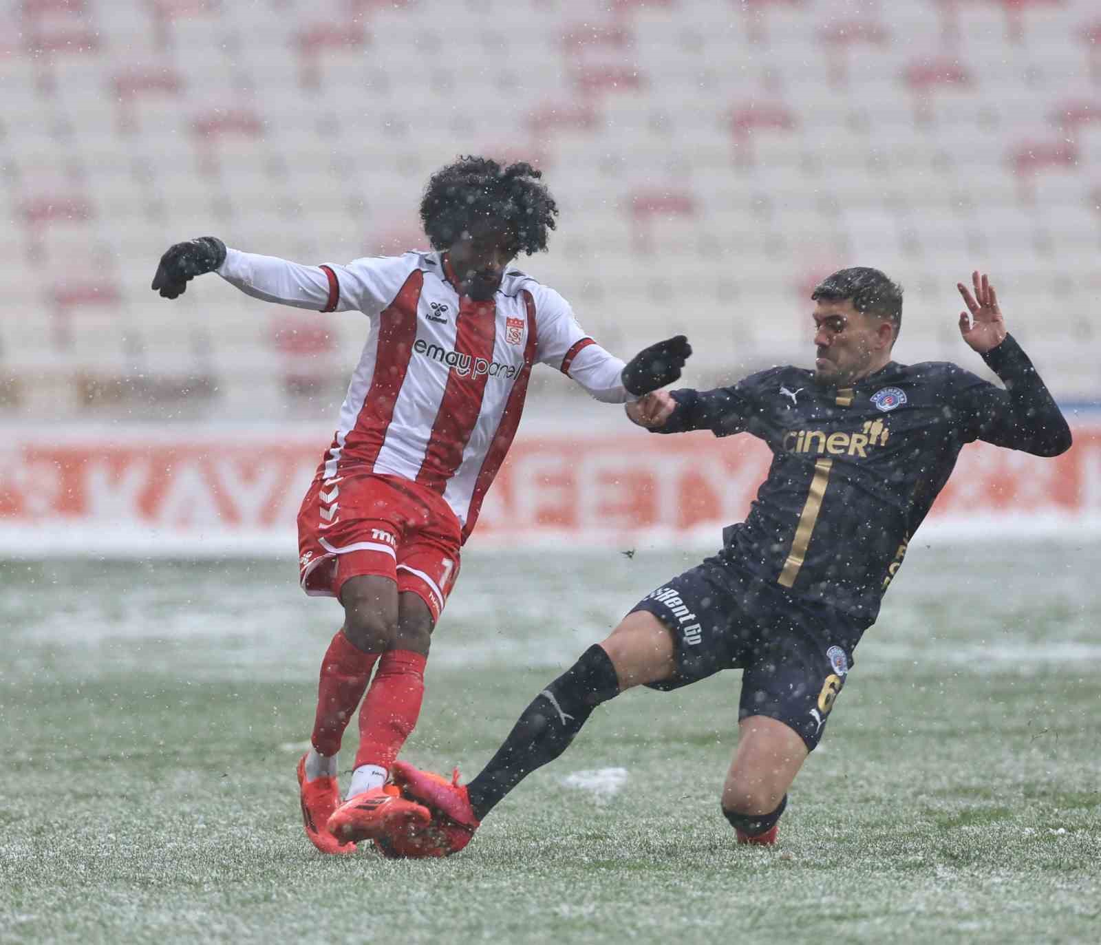 Trendyol Süper Lig: NG Sivasspor: 0 - Kasımpaşa: 0 (Maç sonucu)
