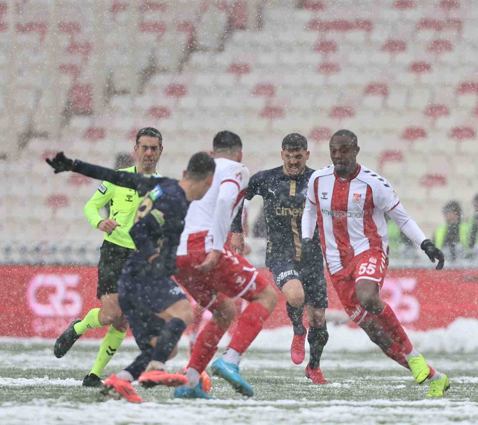 Trendyol Süper Lig: NG Sivasspor: 0 - Kasımpaşa: 0 (Maç sonucu)
