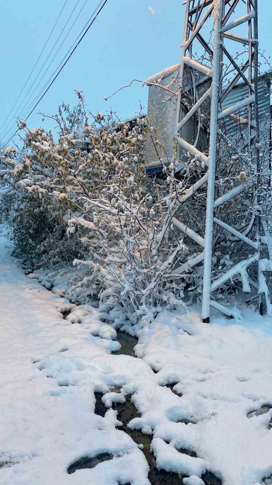 Bilecik’te kar yağışı etkili oldu
