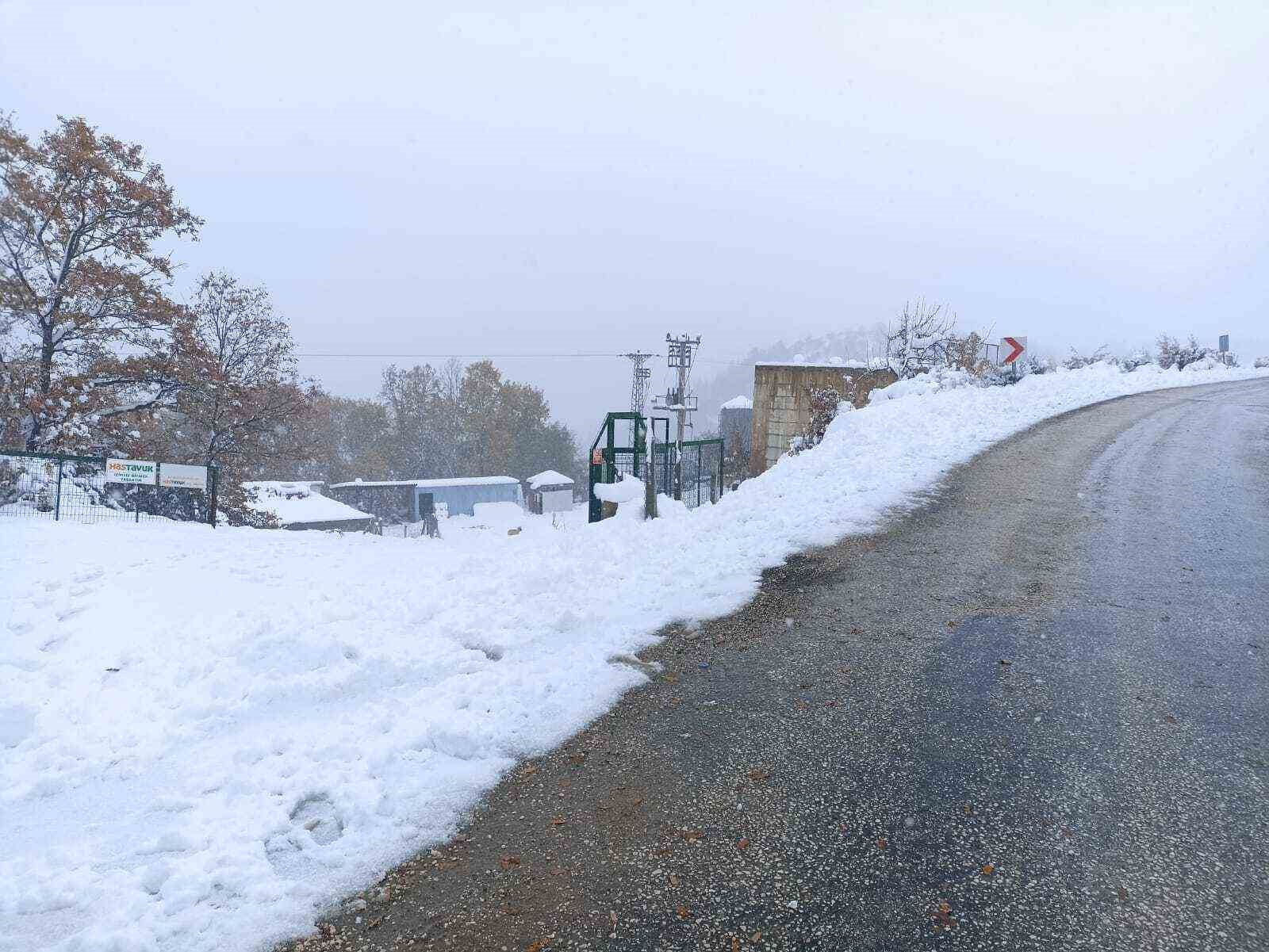 Bilecik’te kar yağışı etkili oldu
