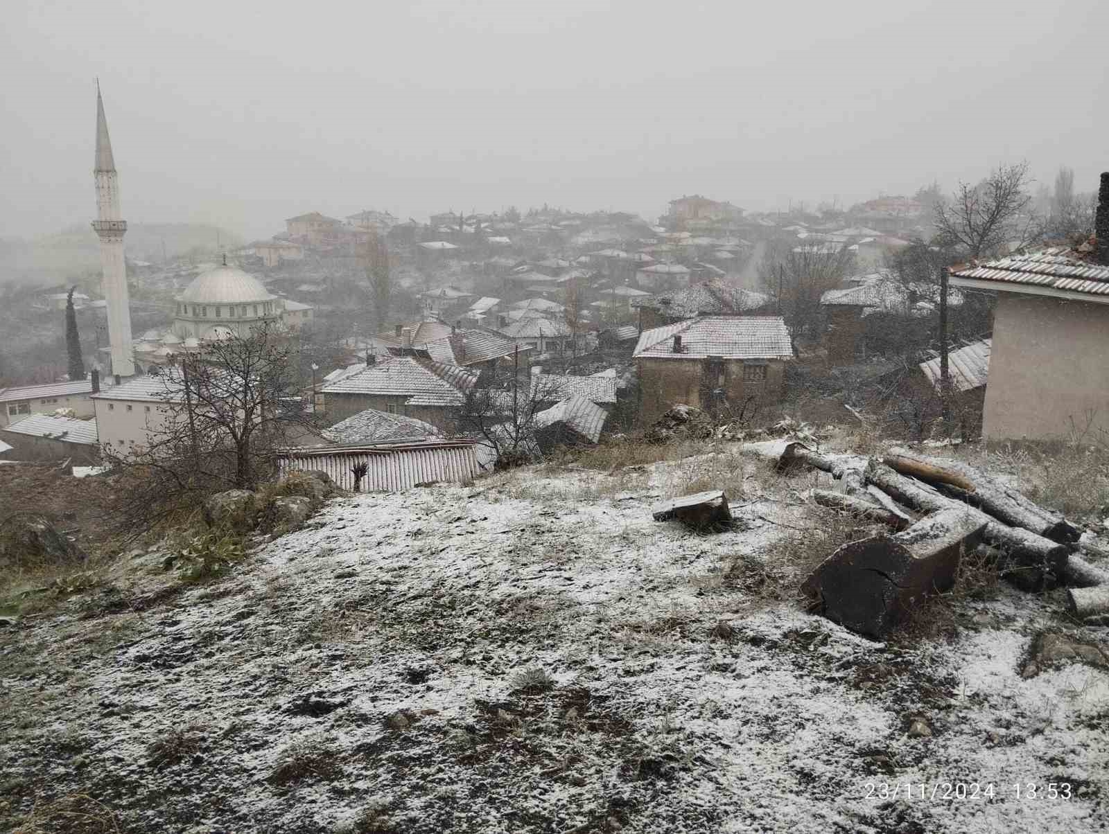 Bilecik’te kar yağışı etkili oldu
