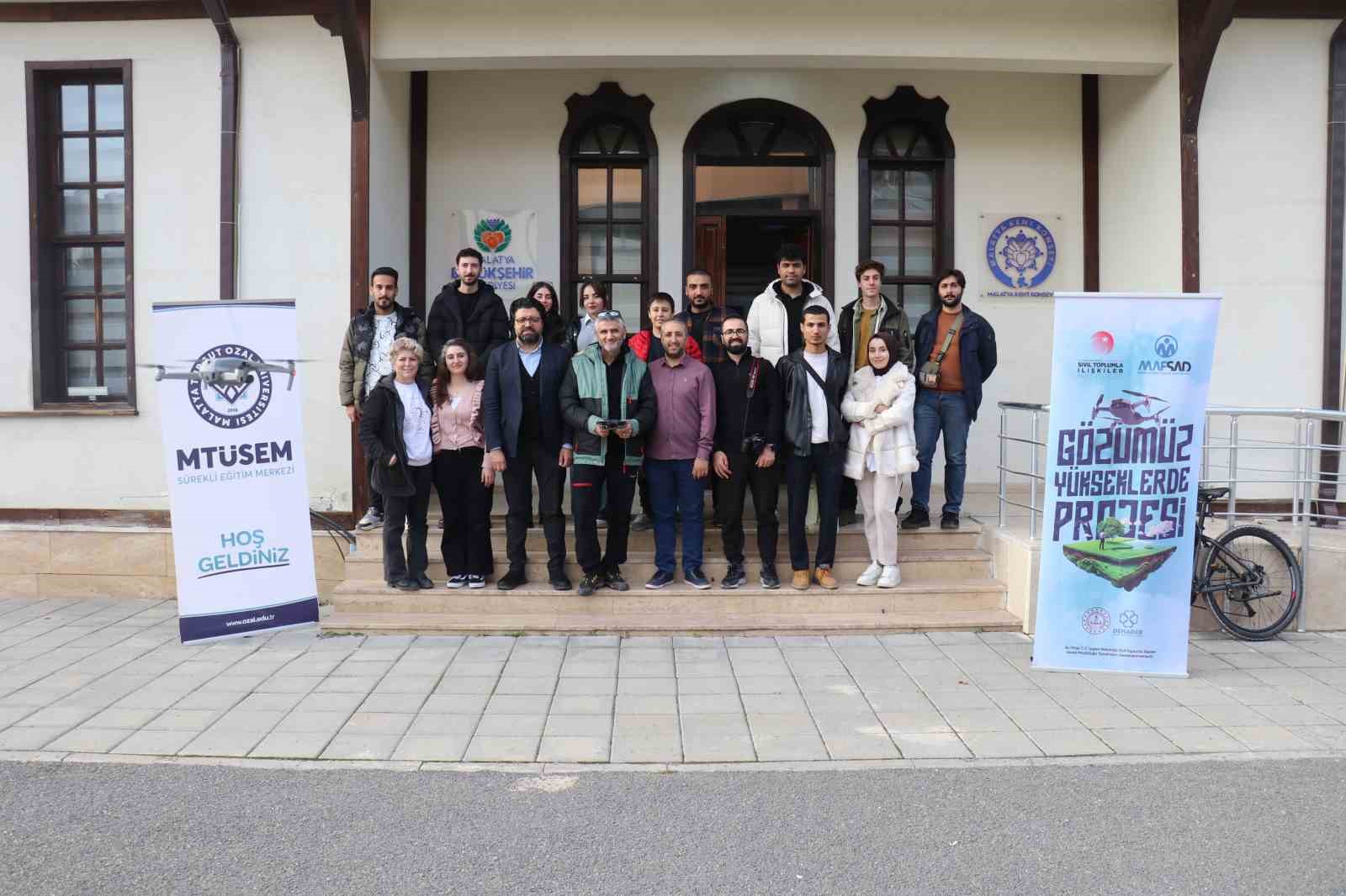 Malatya’da dron eğitimine ilgi artıyor
