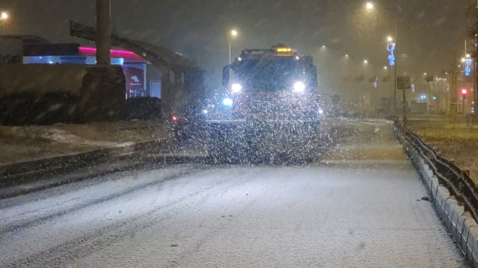 Aşkale’de bir günde dört mevsim yaşandı
