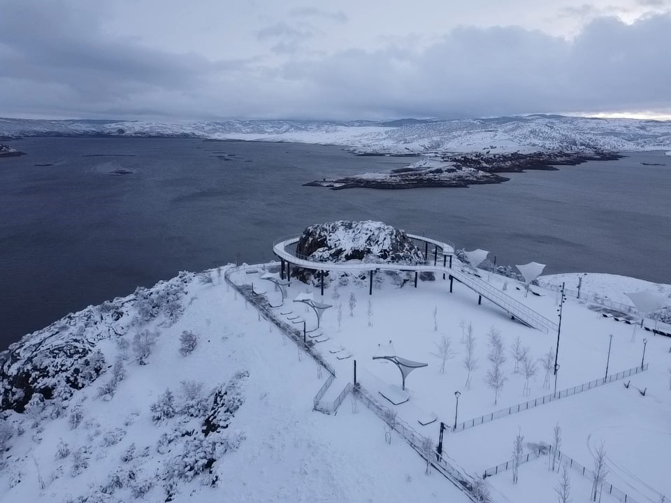 Yozgat’ta kar güzelliği drone ile görüntülendi
