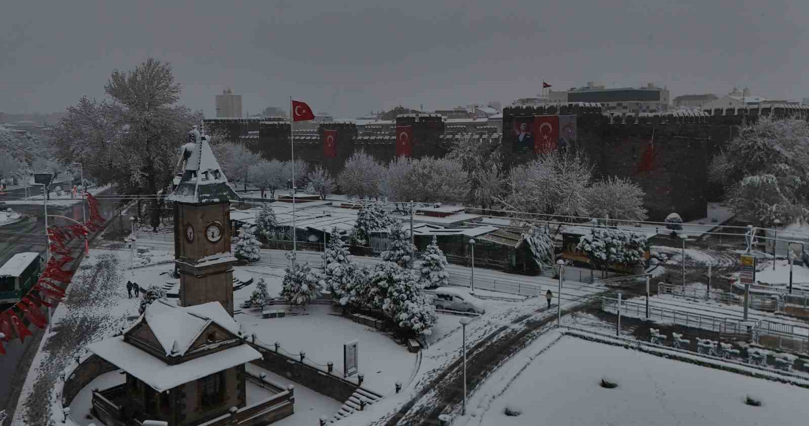 Kayseri’de kasım ayında son 20 yılın en fazla kar yağışı yaşandı
